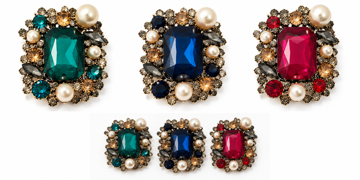 The Jewel Muse Statement Brooch