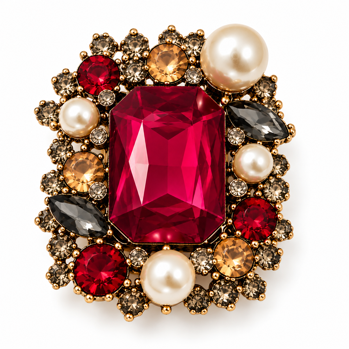 The Jewel Muse Statement Brooch