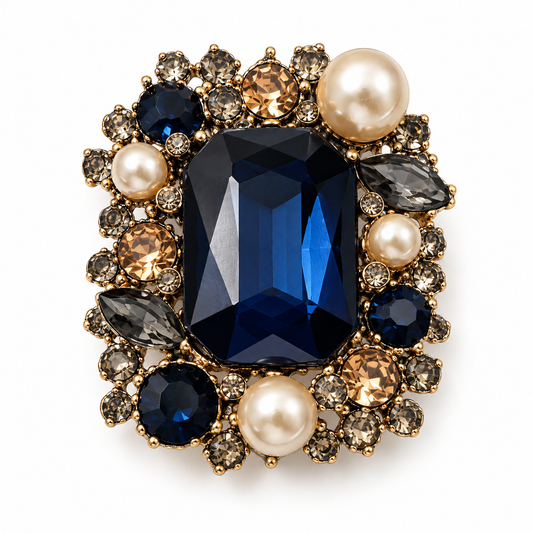 The Jewel Muse Statement Brooch