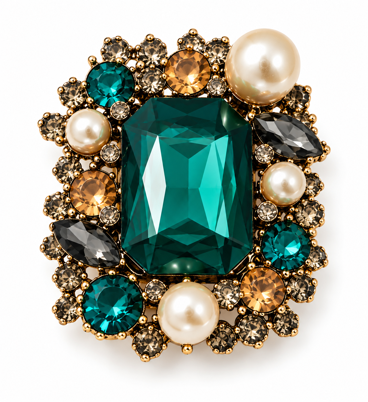 The Jewel Muse Statement Brooch