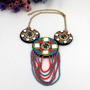Handmade Tribal Collar Necklace