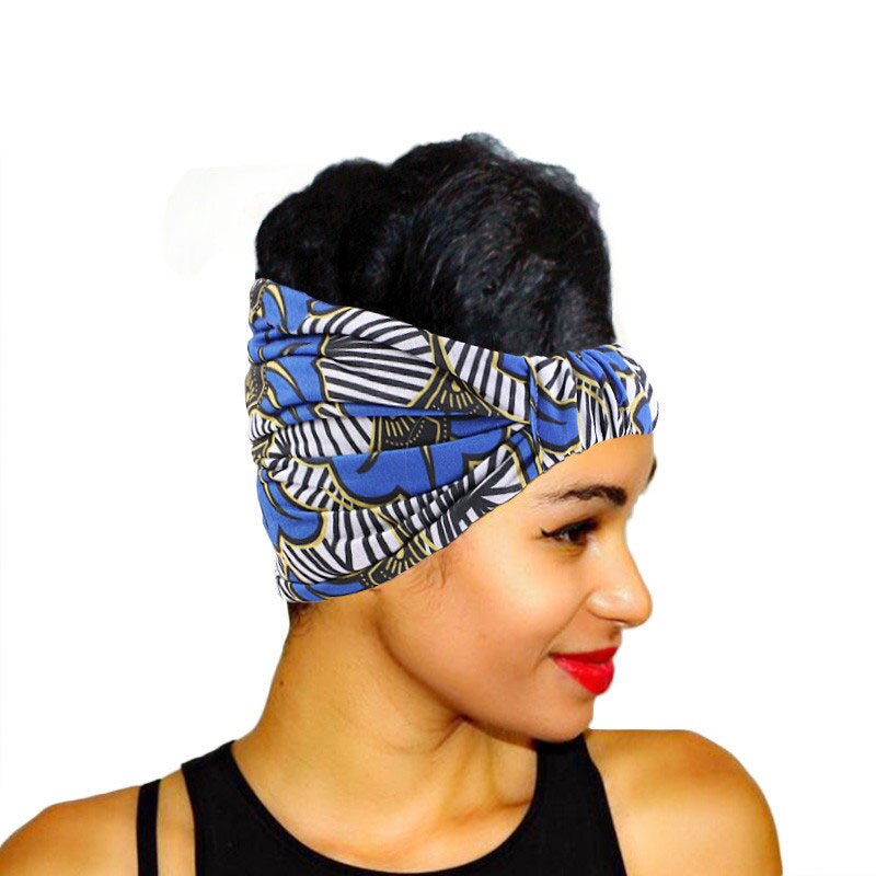 Ankara Print Stretch Headband